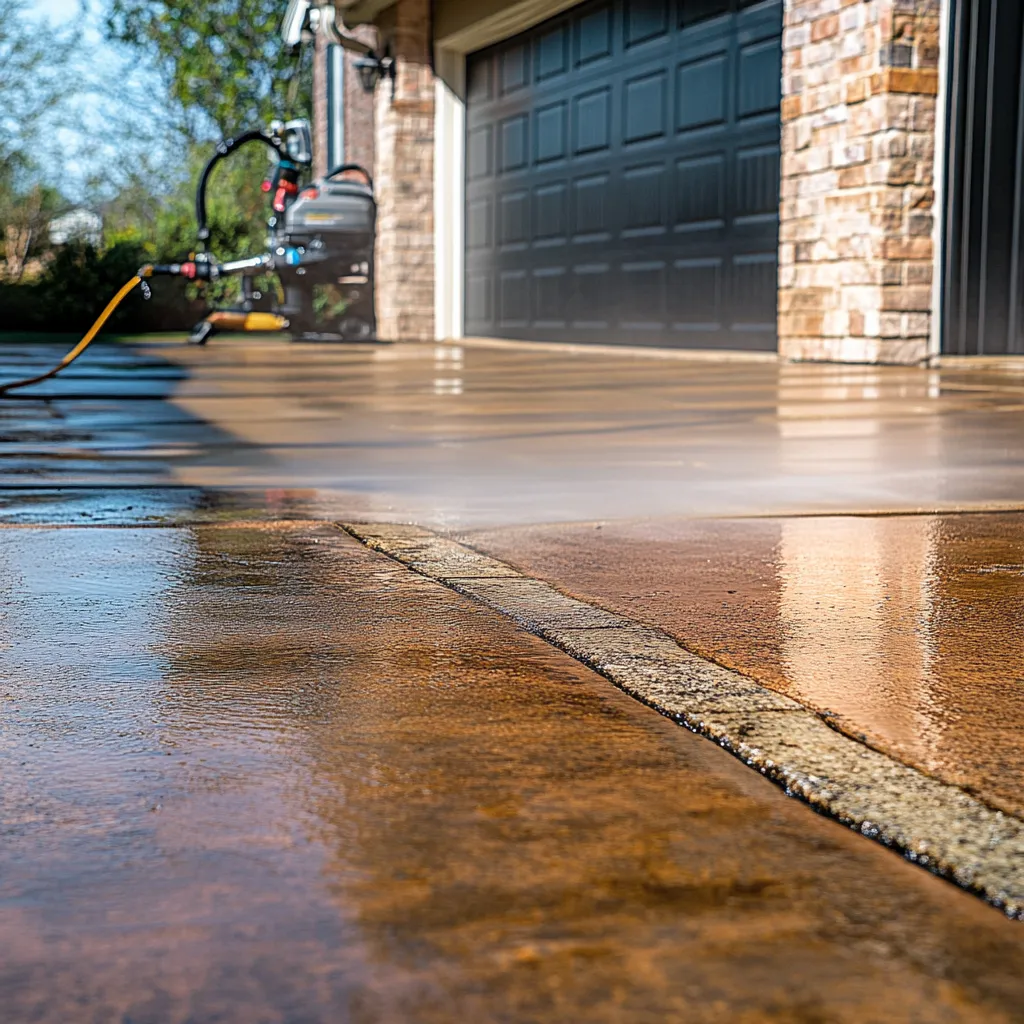 Hot Water Pressure Washing